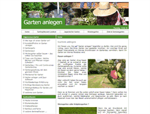 Tablet Screenshot of garten-anlegen.net