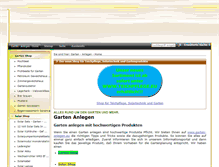 Tablet Screenshot of garten-anlegen.eu